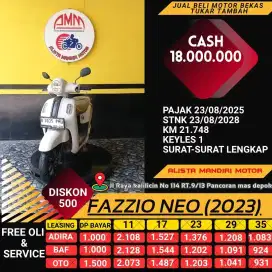 YAMAHA FAZZIO NEO TH 2023 PAJAK ON BISA BAYAR VIA CC/ PAYLATER