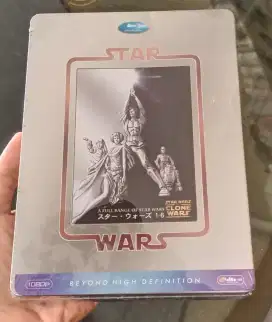 Bluray Original Steelbook StarWars Collection Baru Segel
