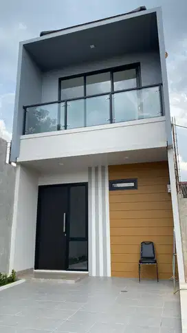 DIJUAL RUMAH JATIASIH SIAP HUNI 2 LANTAI DALAM CLUSTER BEBAS BANJIR
