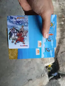 Karu e-money Mandiri Edisi one piece