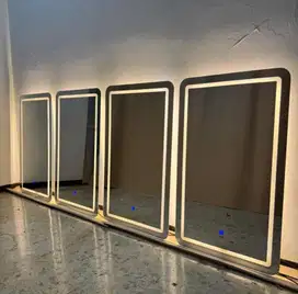 Cermin LED touch 100x100