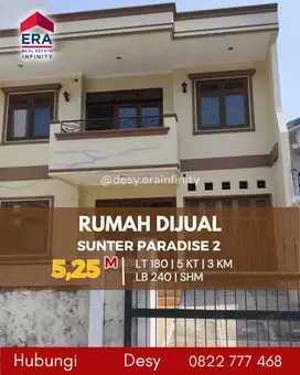 Dijual Rumah Di Sunter Paradise 2