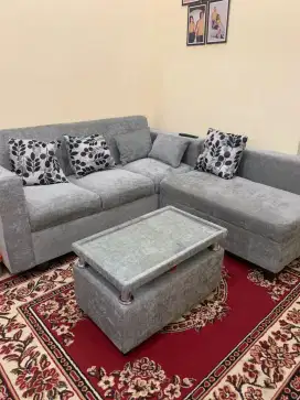 SOFA L ABU-ABU BAGUS