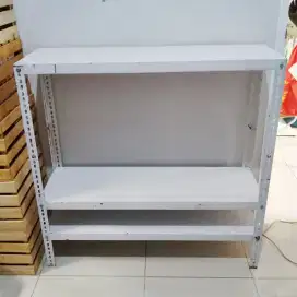 Rak Besi Putih 3 Susun Ambalan