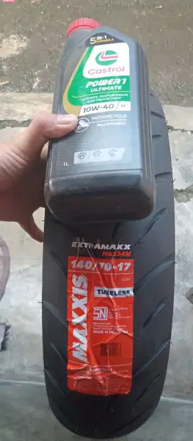 Ban maxxis extramax + free oli castrol ultimate