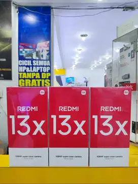 redmi 13x ram 8+8/128 dan 256 gb resmi baru