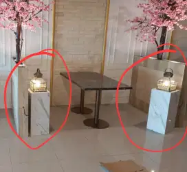Dekorasi Rumah Lampu Lilin Pelita Listrik Bekas Resto Ex Cafe
