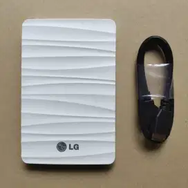 Hardisk Eksternal LG White 500GB Normal Sentinel 100% + Kabel USB 3.0