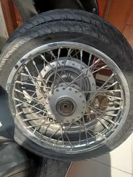 Velg Jari Jari + Ban tinggal pakai