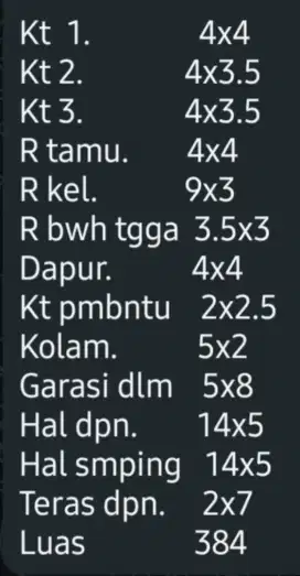 Rumah Siap Huni 4 Kamar Tidur di Caturharjo Sleman