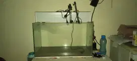 JUAL CEPAT AQUARIUM LAMPU FILTER TALANG