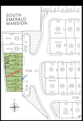 Tanah Kavling South Emerald Mansion Citraland Surabaya Siap Bangun