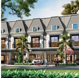 Dijual rumah townhouse Eropa modern 800jtan di cipayung jakarta timur