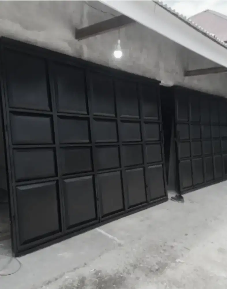 Pagar besi minimalis