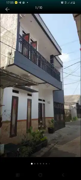 Dijual Rumah Murah 2 Lantai Lokasi di Krukut Limo Depok