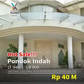 Termurah, Rumah Mewah Siap Huni di Kencana Permai Pondok Indah Jak Sel