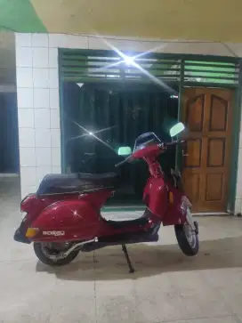 Vespa excel 1996 red rosso