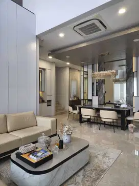Rumah Sultan di Navapark BSD cluster Lakewood furnished interior