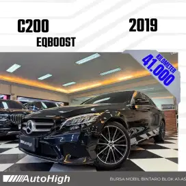 DP10% [Km41.000] C200 AVG EQ Boost 2019 Black Reg 2020 #AUTOHIGH