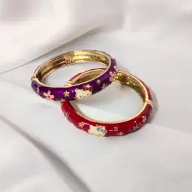 Gelang antik vintage bangle oleh-oleh asli dari China wanita