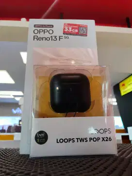 Oppo Reno 13f 5g 12/256 free LOOPS TWS
