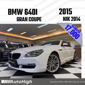 DP10% [Km17.000] 640i Gran Coupe 2014 White Reg 2015 #AUTOHIGH