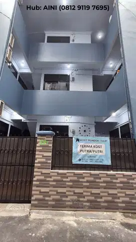DIJUAL CEPAT KOS 3 LANTAI DEKAT BINUS ANGGREK