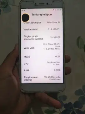 REDMI NOTE 5A APA ADANYA