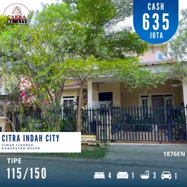 Rumah bagus cluster premium murah siap huni di citra indah city