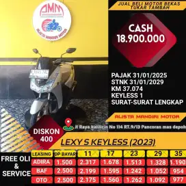 YAMAHA LEXI S TH.2023, B DKI. CASH/CREDIT HAYUUU..
