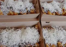 Pisang Krispy Coklat keju