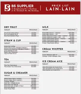 Supllier bahan minuman kopi dan peralatan ny
