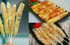 Telur gulung ( papeda )