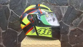 Dijual Helem AGV K 1 Soleluna Rosi Kondisi Baru alias New