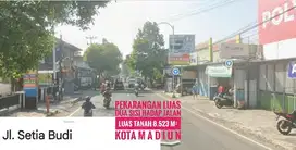 DIJUAL Tanah Pekarangan, Tengah KOTA MADIUN Jl Setiabudi, Mantap