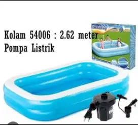 Dijual kolam renang no minus,ada pompanya