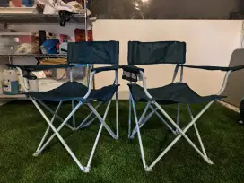 Decathlon QUECHUA Kursi Lipat Camping - Hijau