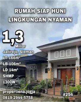 RUMAH CANTIK SIAP HUNI LINGKUNGAN NYAMAN