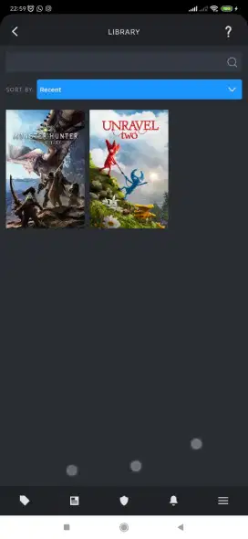STEAM ACCOUNT mhw dan unravel two