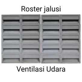 Roster beton / roster minimalis / roster abu