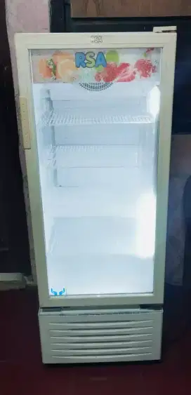Di jual showcase pendingin minuman merk RSA 4 rak NORMAL DINGIN