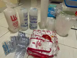 Perlengkapan jualan minuman untuk steling