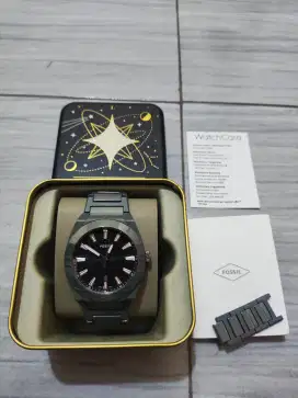 Jual Cepat Jam Fossil Everret Ceramic CE5027 abu abu