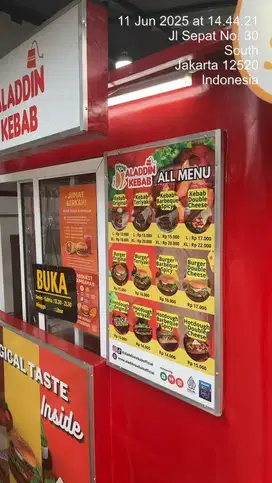 DIBUTUHKAN SEGERA jaga outlet kebab