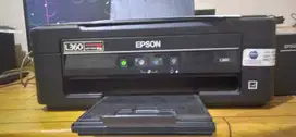 dijual printer Epson L360 kondisi normal siap pakai hasil print bagus