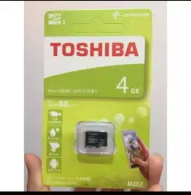 Jual borongan cepat kartu memory 4gb merk thosiba