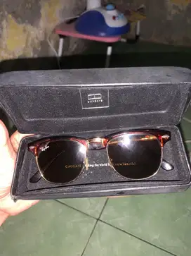 RAYBAN VINTAGE CLUBMASTER TORTOISE BROWN