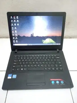 Laptop Lenovo slim ram 4Gb windows 10-64bit siap pakai