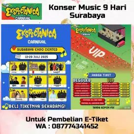Ticket konser music Surabaya