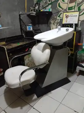 Wasbak keramas salon tempat keramas barershop
